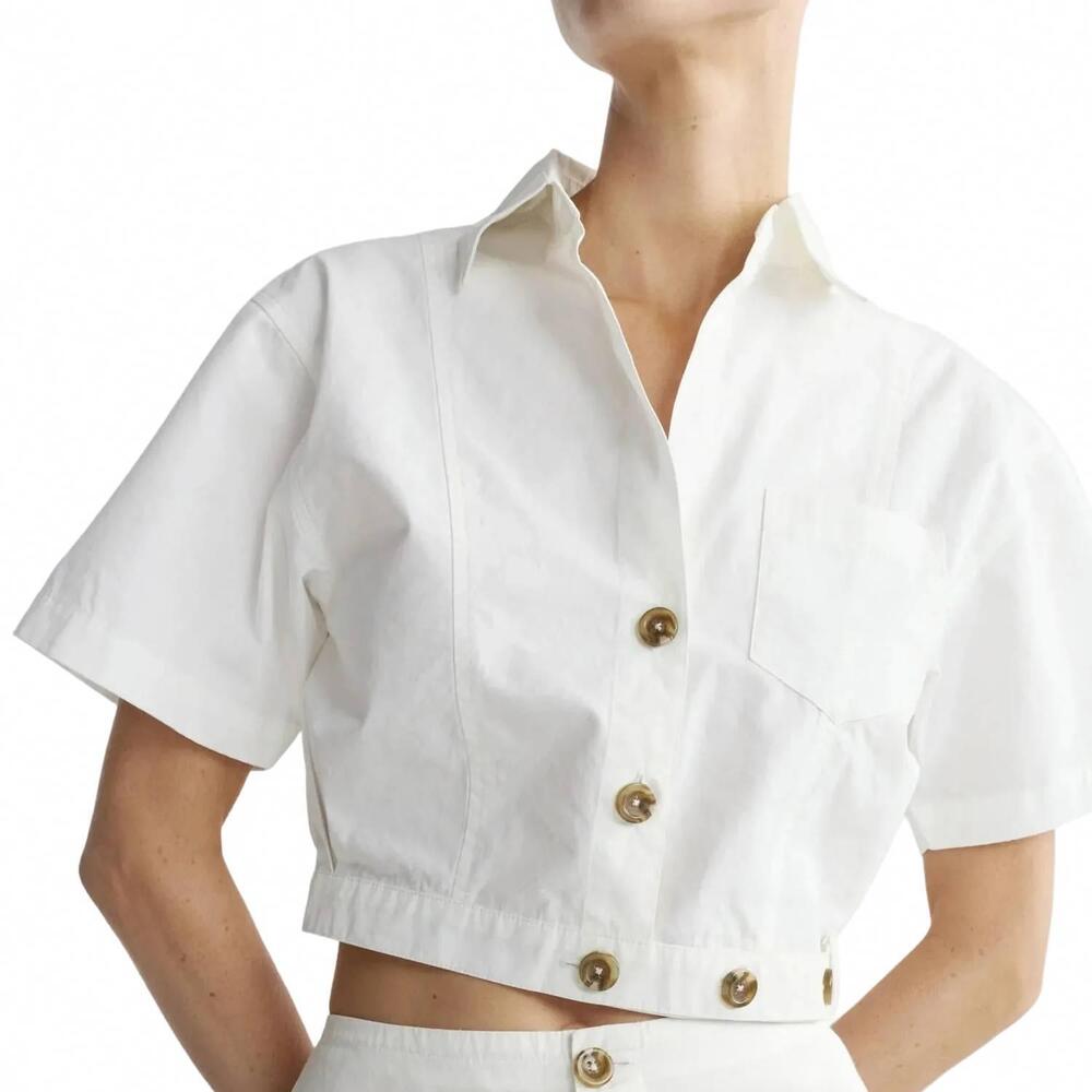 NEW DL1961 - WOMEN'S myla top in white